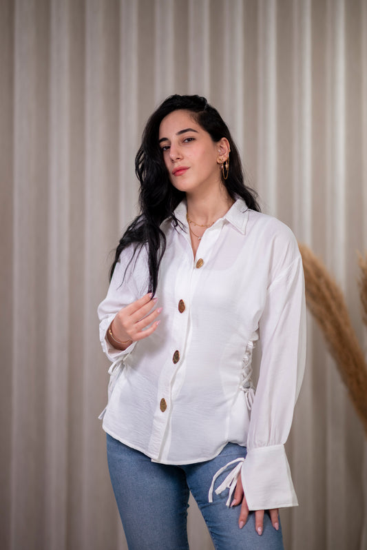Vela Shirt ( White )