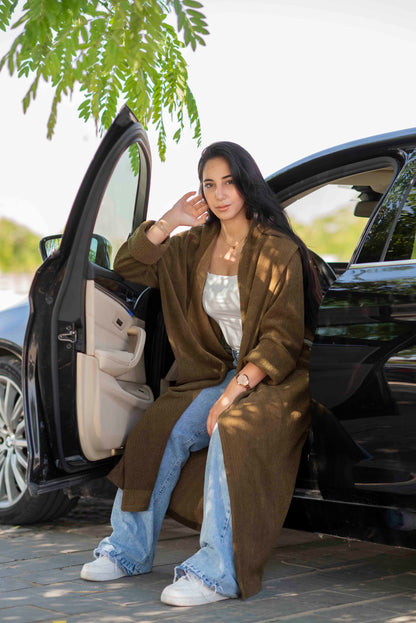 WALMÉ Cardigan – Khaki