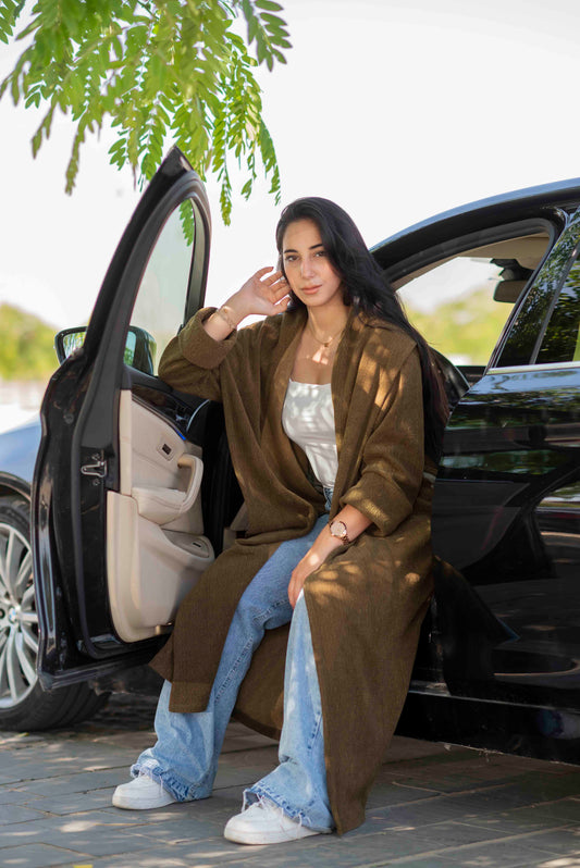 WALMÉ Cardigan – Khaki
