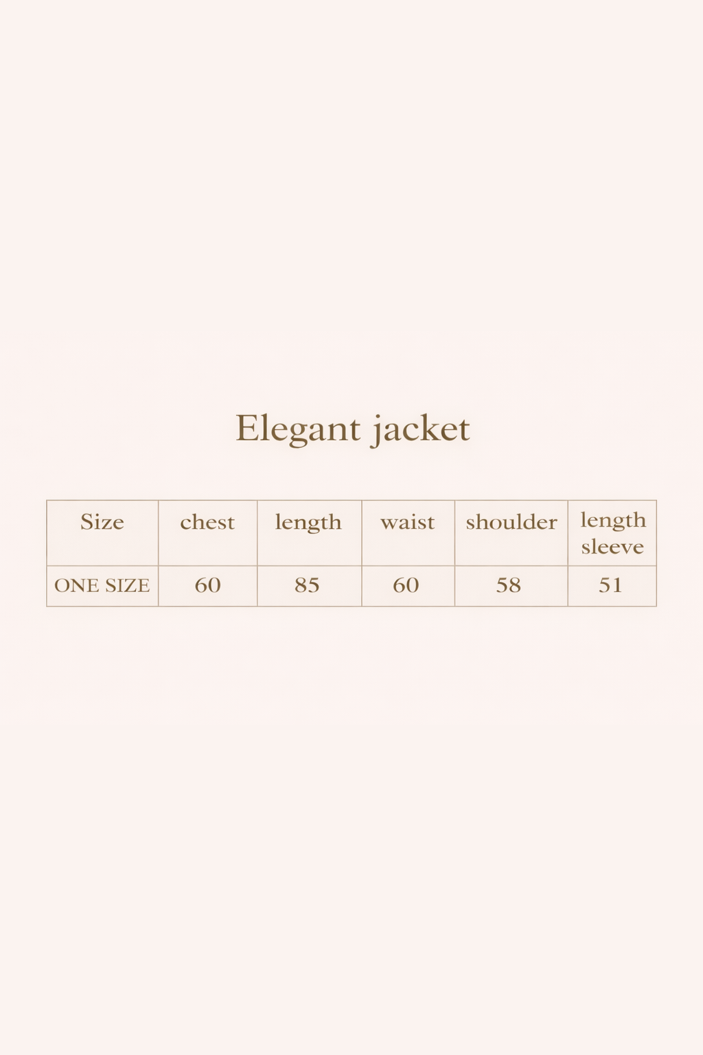 Elegant Jacket