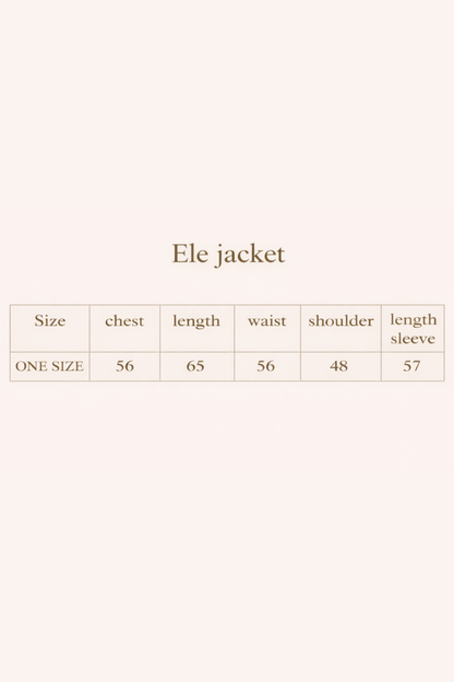 Ele Jacket ( Belt Included )