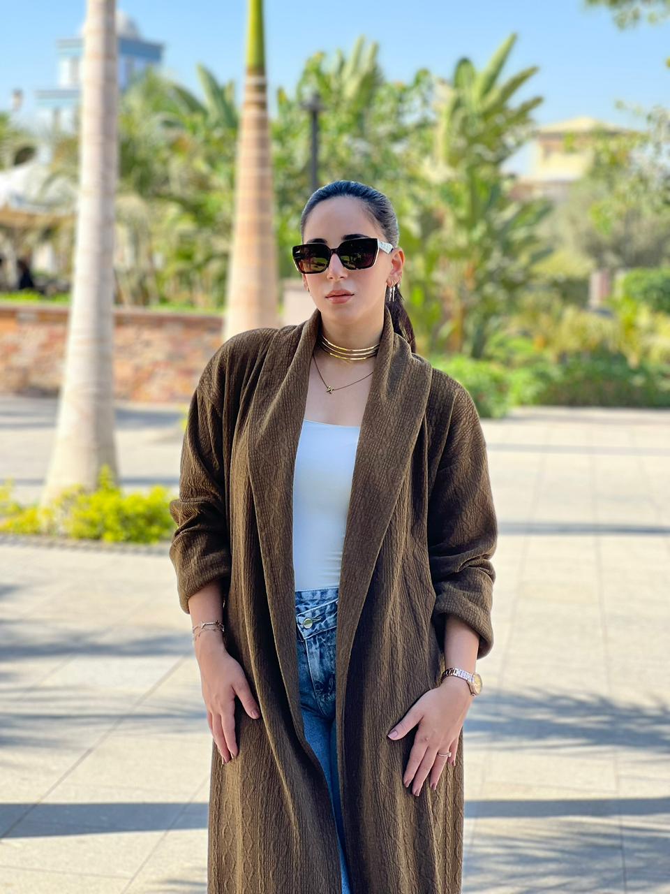 WALMÉ Cardigan – Khaki
