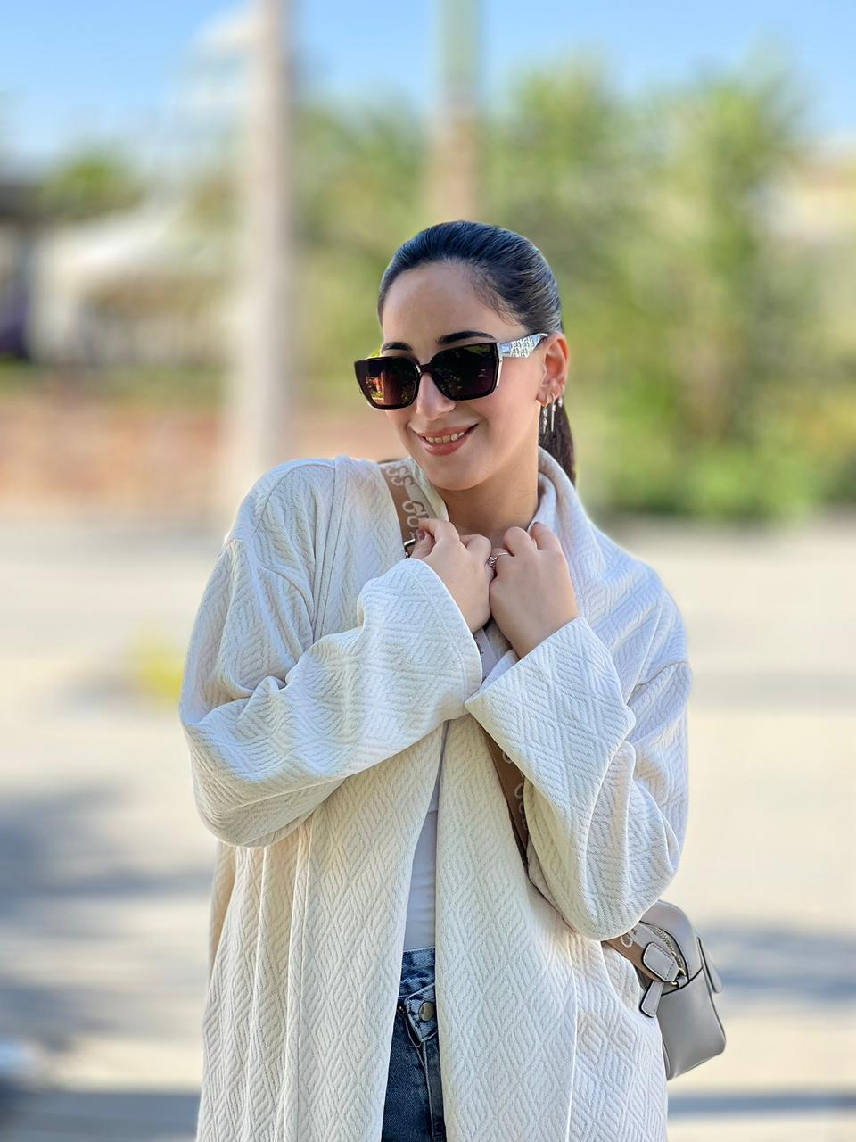 WALMÉ Cardigan – Beige